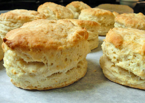 Blueberry Homemade Biscuits